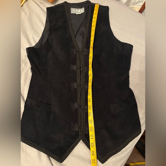 Vintage M.G.R. Suede vest M - Picture 3 of 5